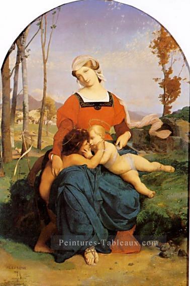 La Vierge l’Enfant Jésus et Saint Jean Orientalisme Grec Arabe Jean Léon Gérôme Peintures à l'huile